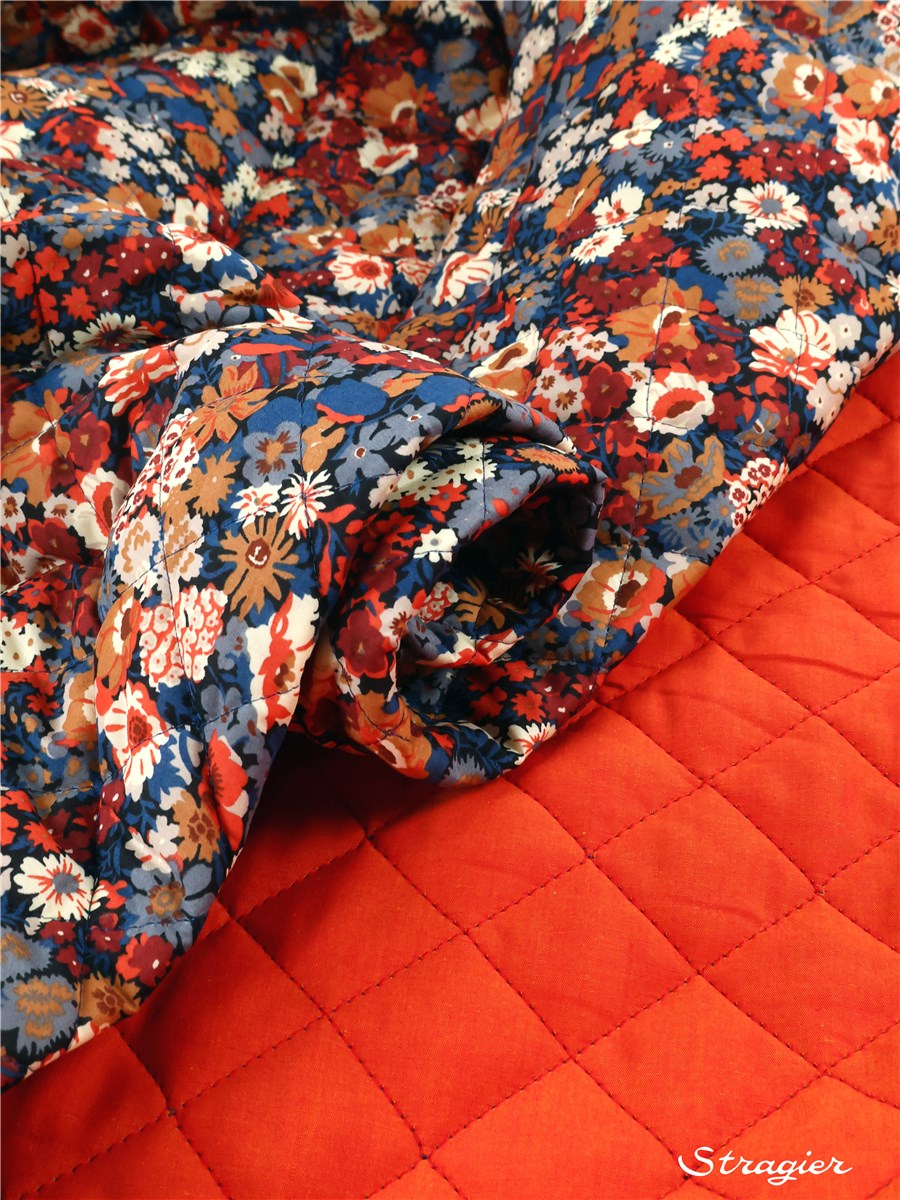 Matelassé Liberty - 9005 Thorpe - Burnt 