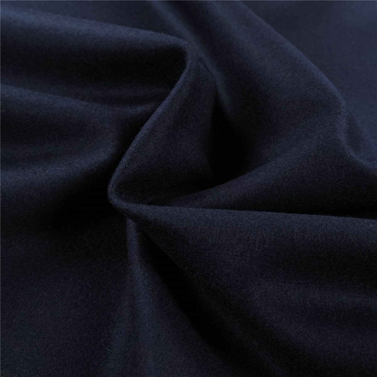 Wool Flannel - Uni - Marine