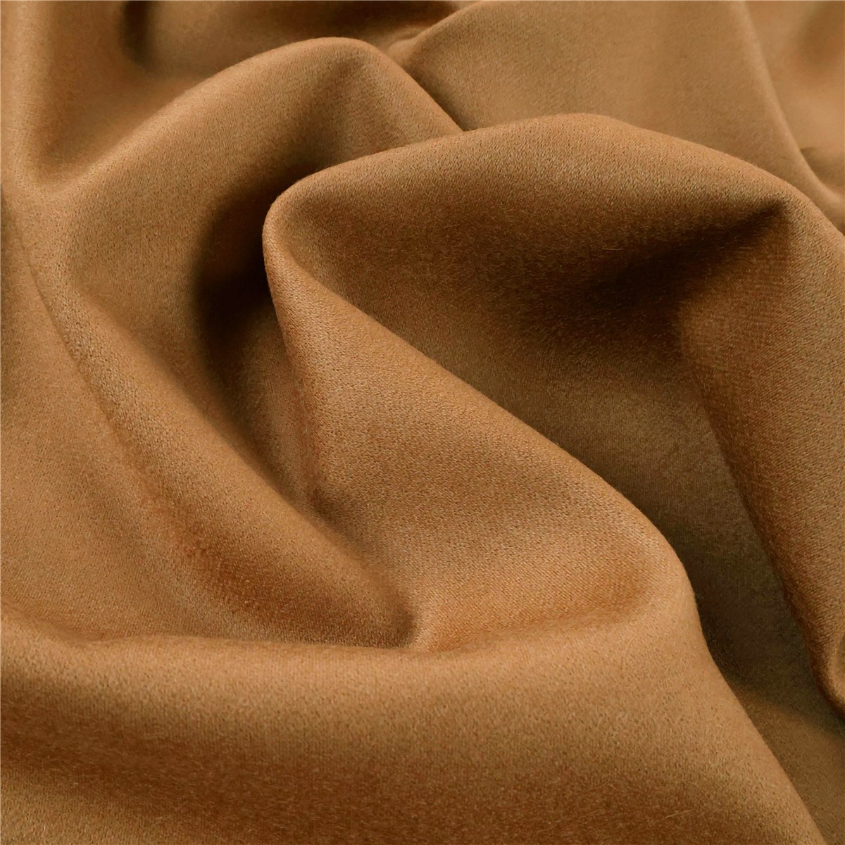 Satin de laine - Uni - Camel 