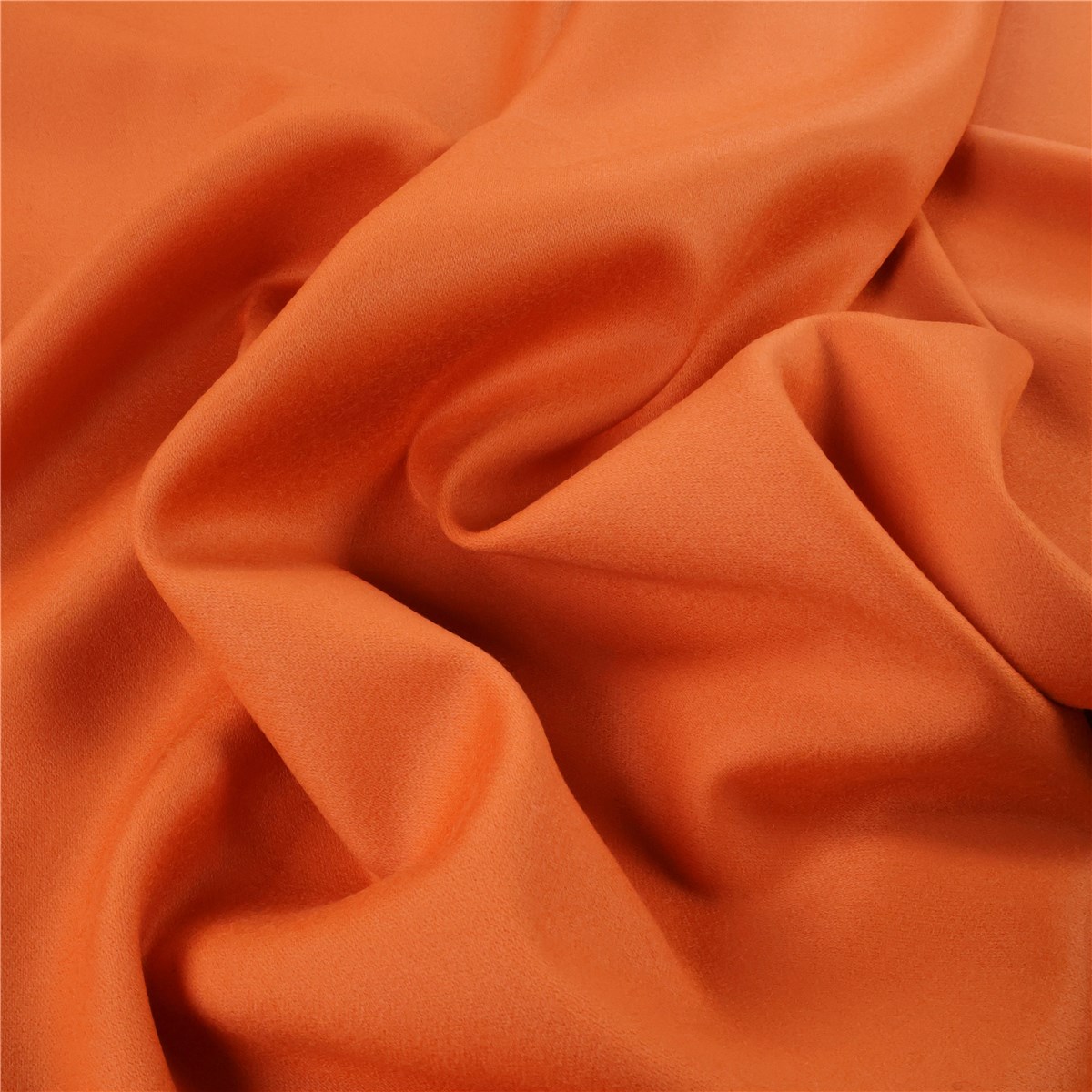 Satin de laine - Uni - Pêche 