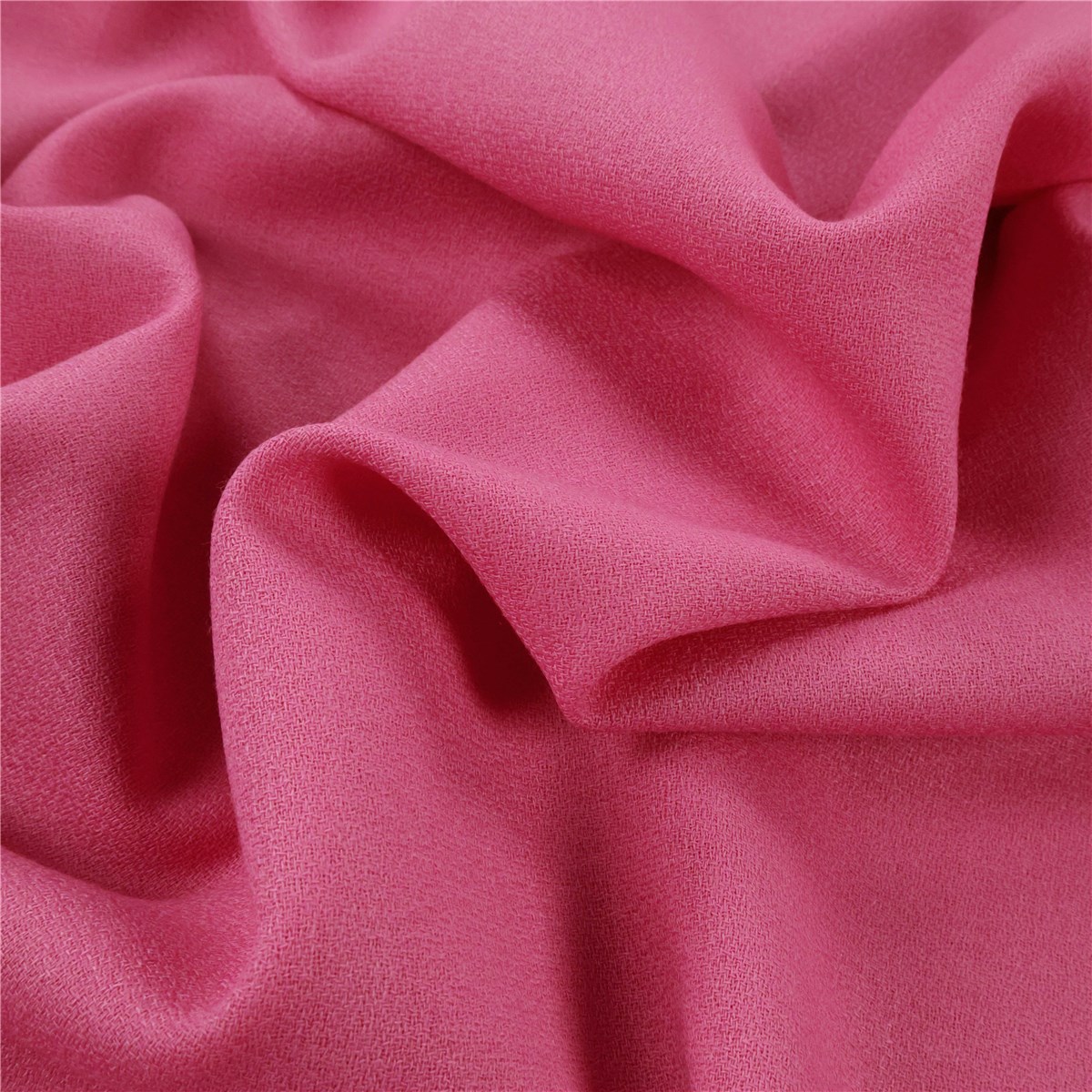 Crêpe pure Laine - Uni - Bubble-Gum