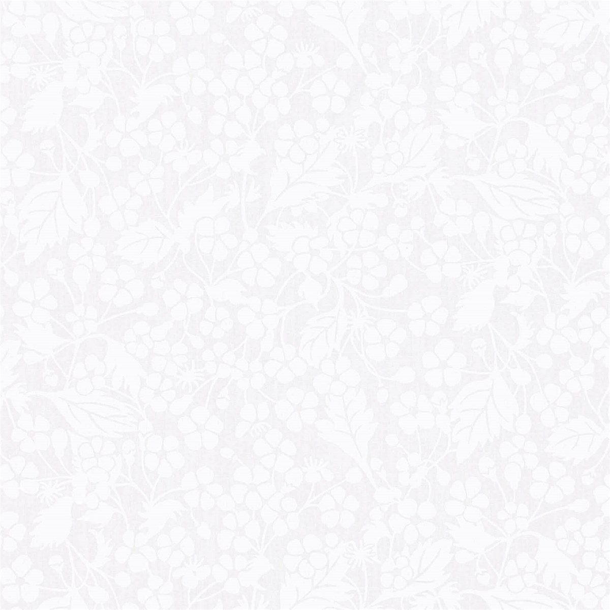 Liberty Tana Lawn - Mitsi Garden - Blanc Ton sur Ton