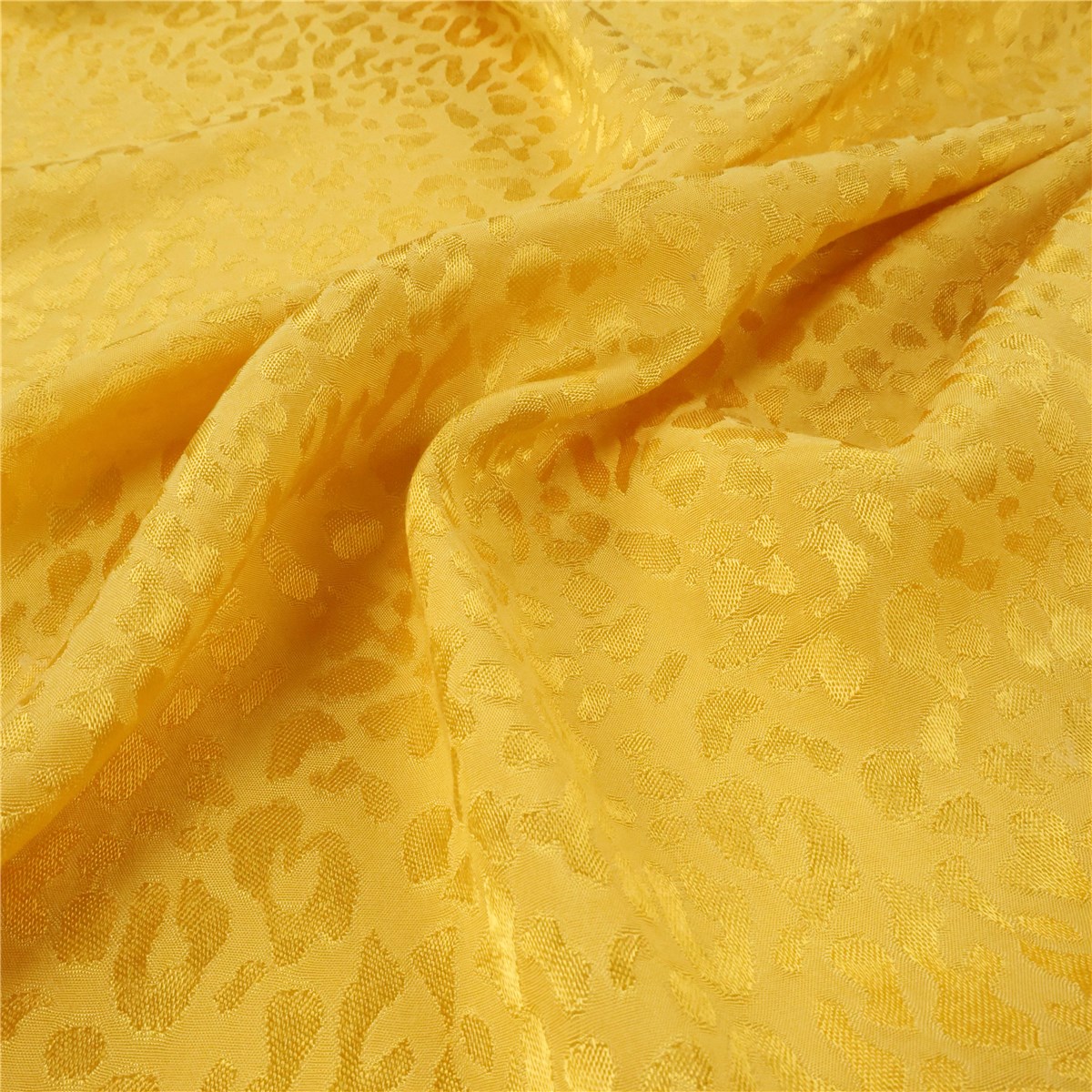 Jacquard souple Viscose - Baghera - Jaune 