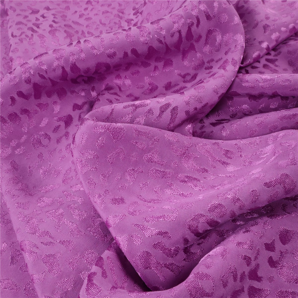 Jacquard souple Viscose - Baghera - Lilas vif 