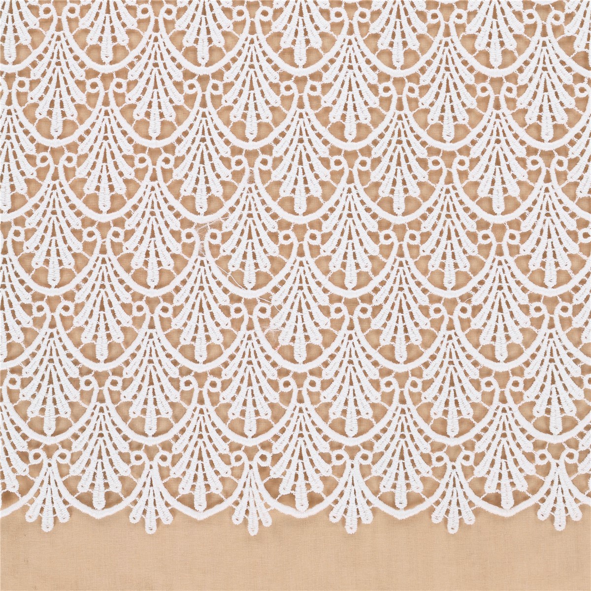 Guipure en Coton - Angèle - Ivoire clair Stragier - 100 cm