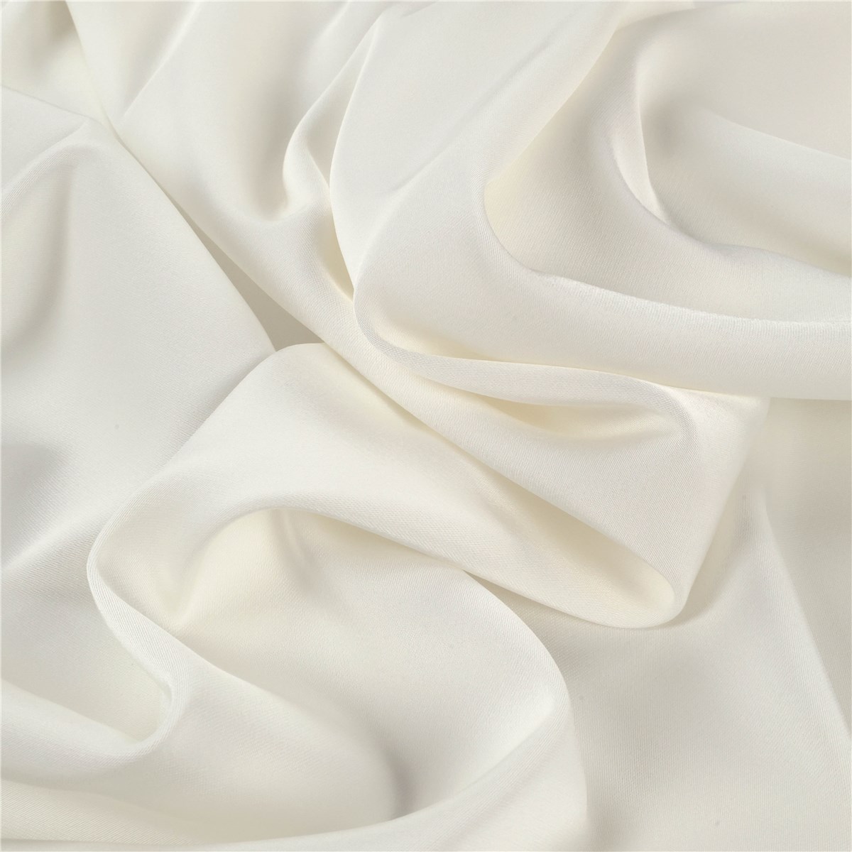 Satin Royal - souple et lourd - Uni - Ivoire clair 