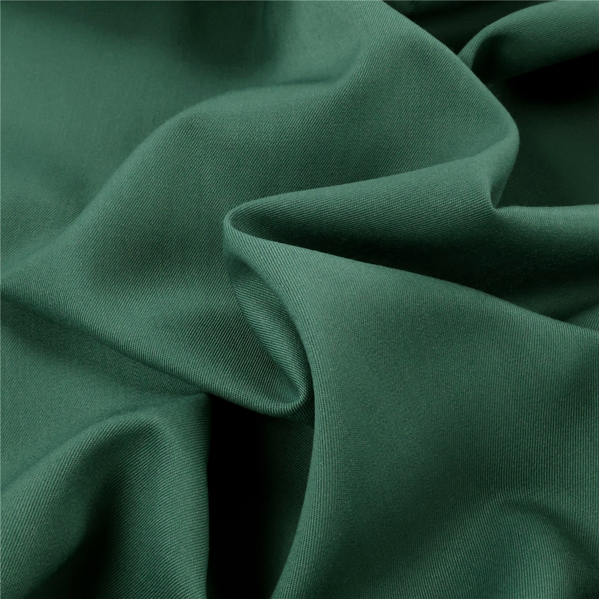 Gabardine de laine mélangée - Uni - Vert de Gris 