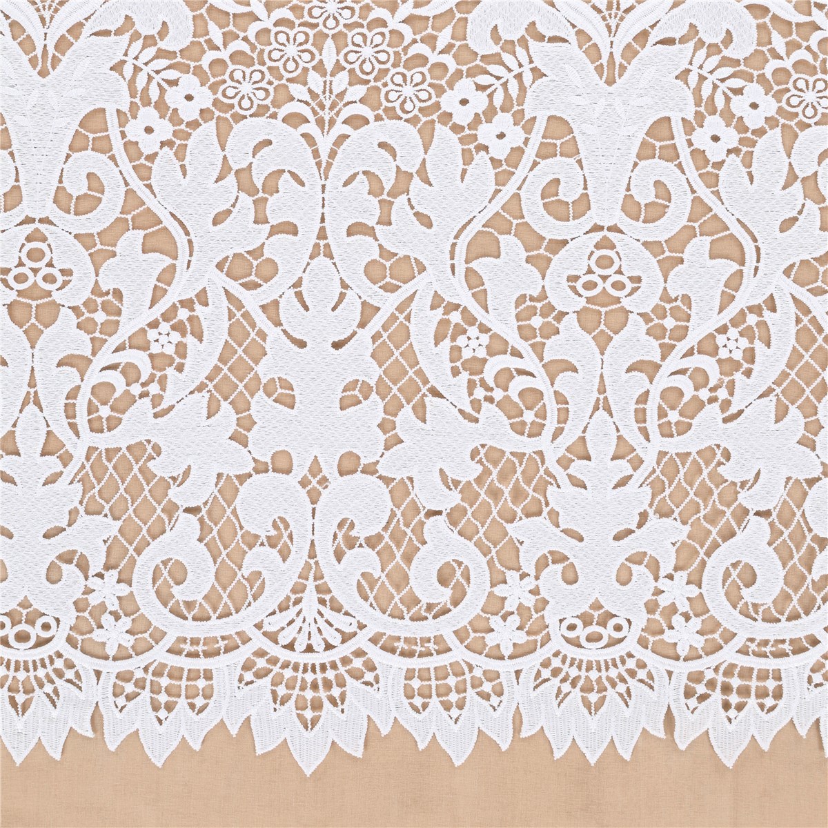Guipure - Leyla - Porcelaine Stragier - 125 cm