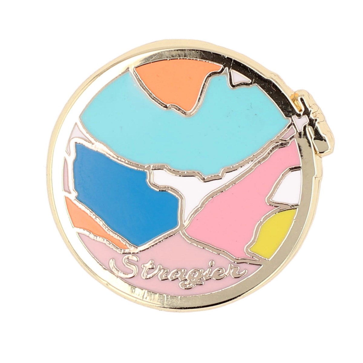 Pin's Stragier - Gauguin - Sorbet - 27 mm