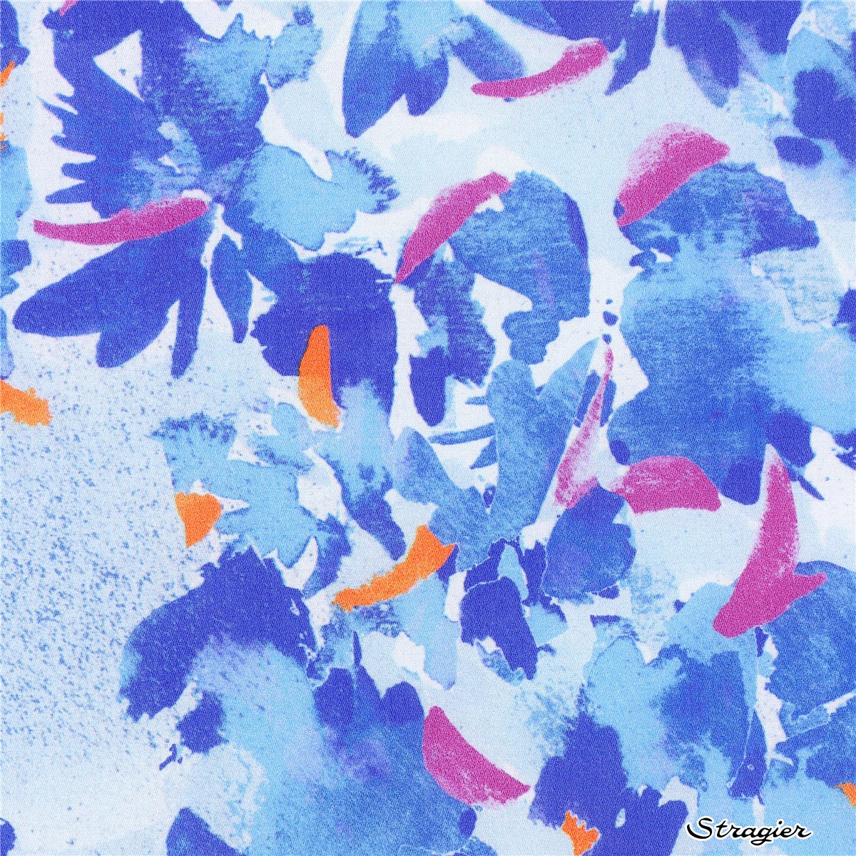 Pur Coton - Soyeux - UNE - Envol - Ecoline Bleu 