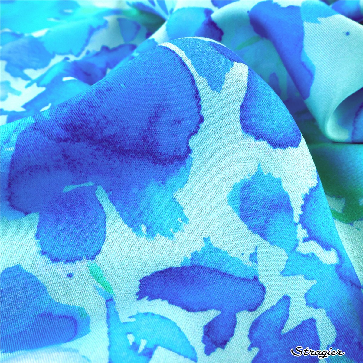 Tencel - UNE - Niwami - Gouache Turquoise