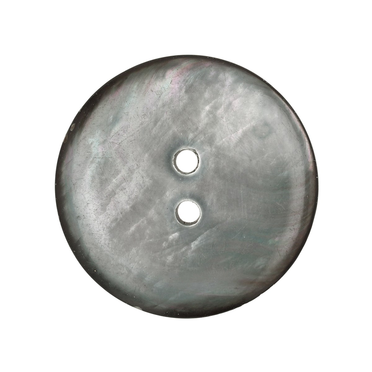 Bouton de Nacre - tradition - 013355 - Gris moyen - 25 mm