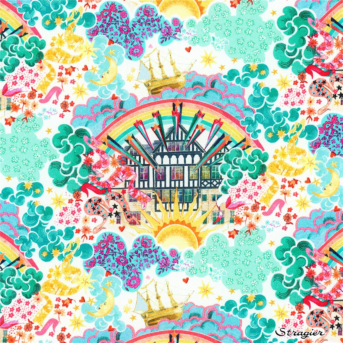 Liberty Tana Lawn BIO - Tudor Dream - B