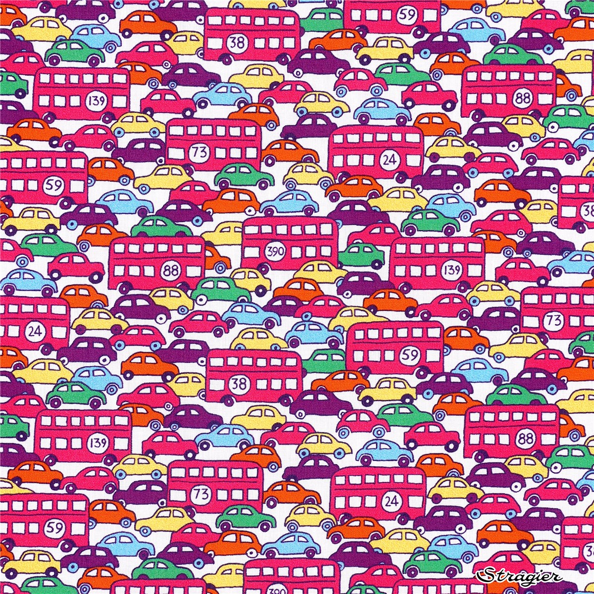 Liberty Tana Lawn BIO - Hop on Hop off - B 