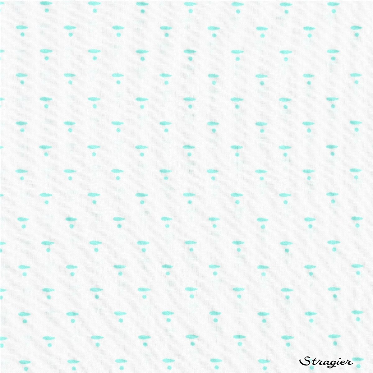 Popeline de Coton - Pizzicato - Menthe 