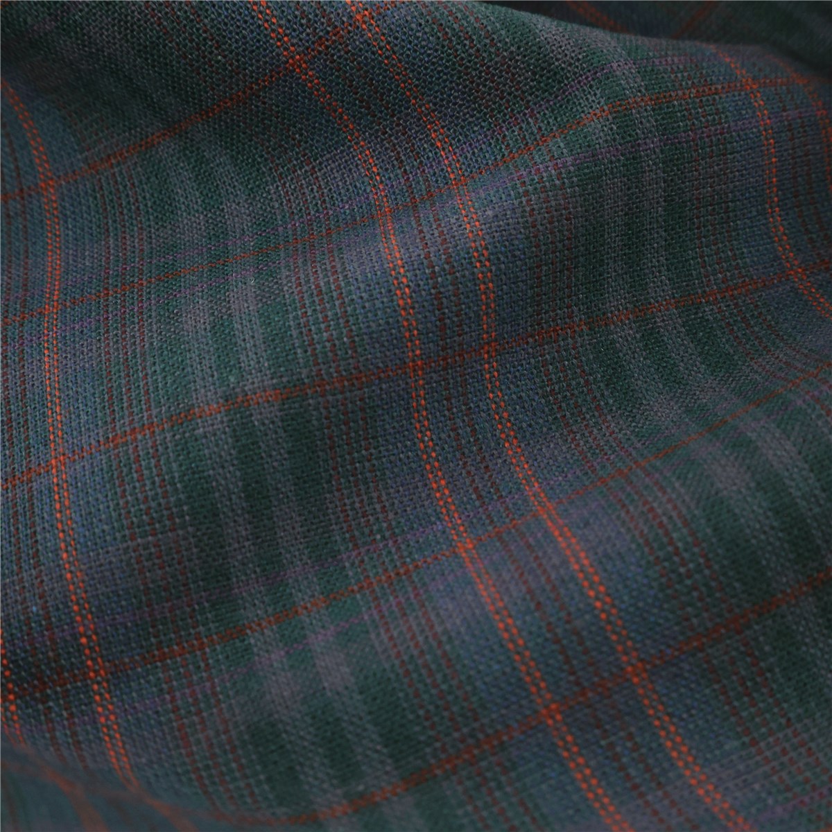 Coton easy care - Carreaux - Encre 