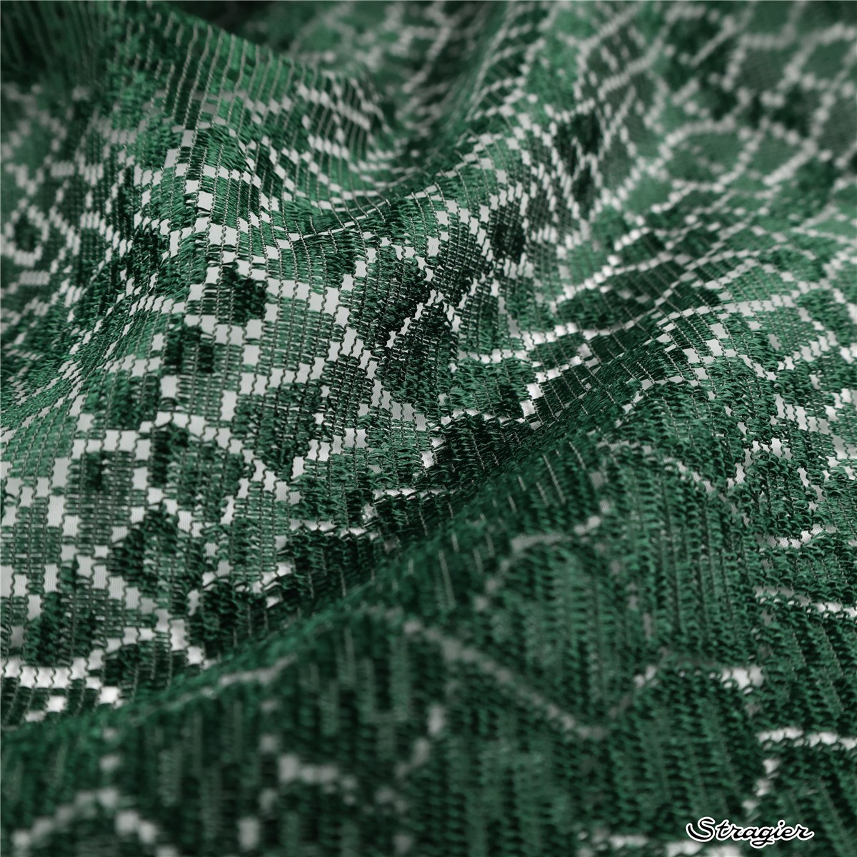 Lace - silk matte - Onneme - Vert Bouteille
