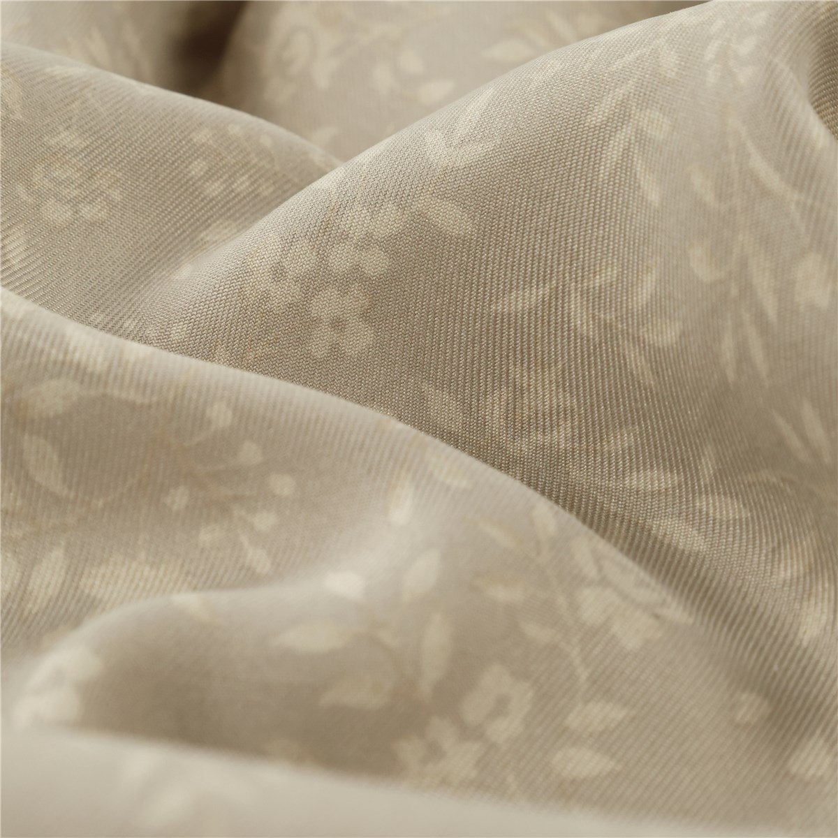 Silk Twill - softened - Auriane - Grège