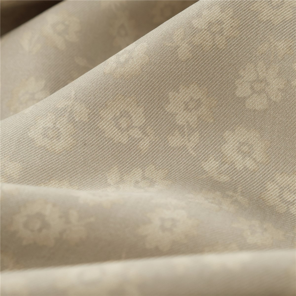 Silk Twill - softened - Albane - Grège