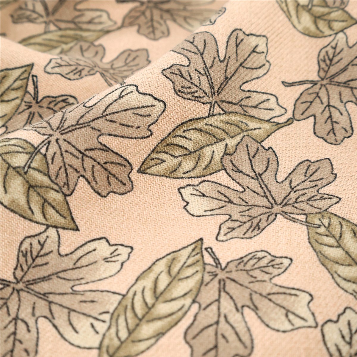 Wool Twill with Viscose - Arboretum - Lichen-Grège
