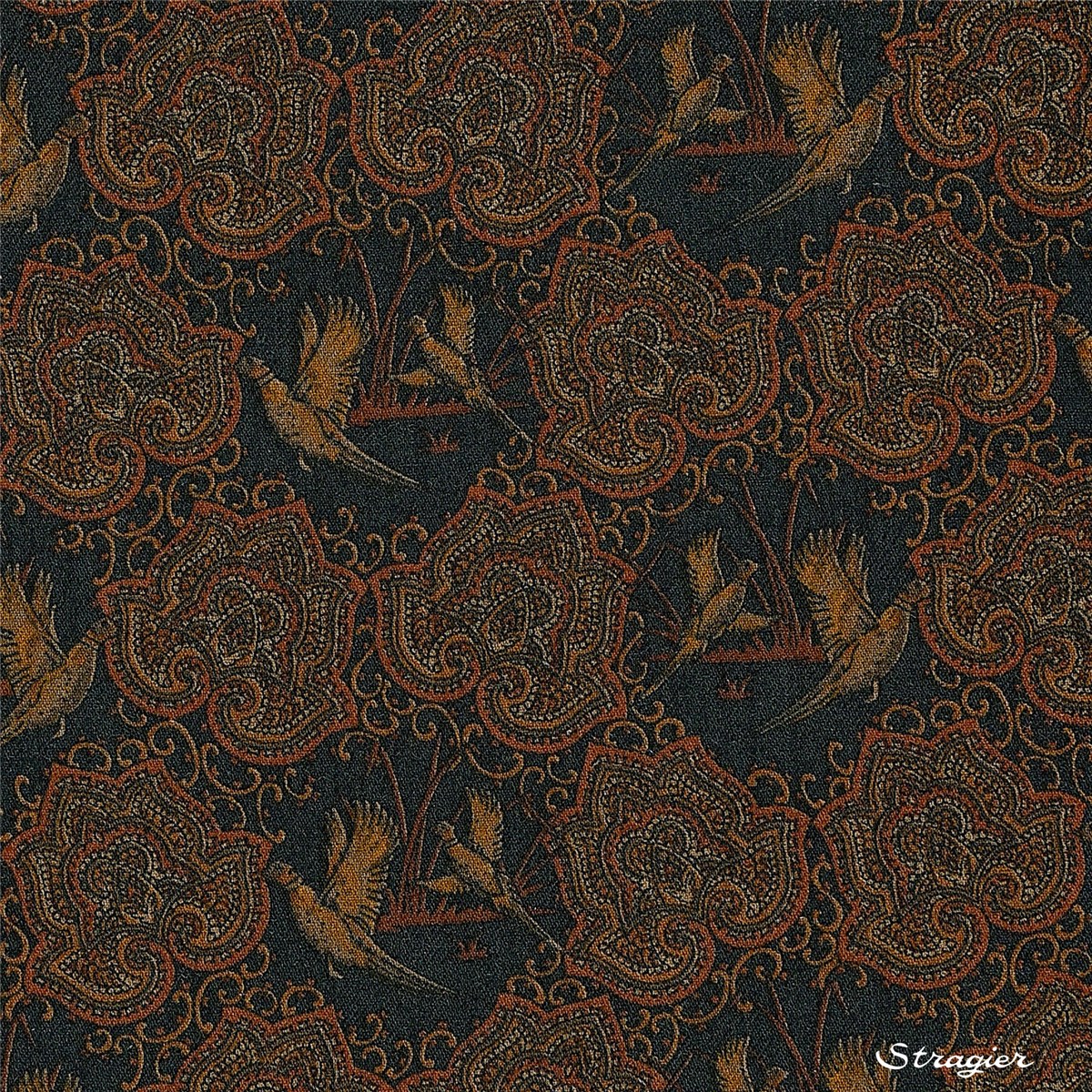 Etamine de Laine - Baciano - Noisette-Anthracite 