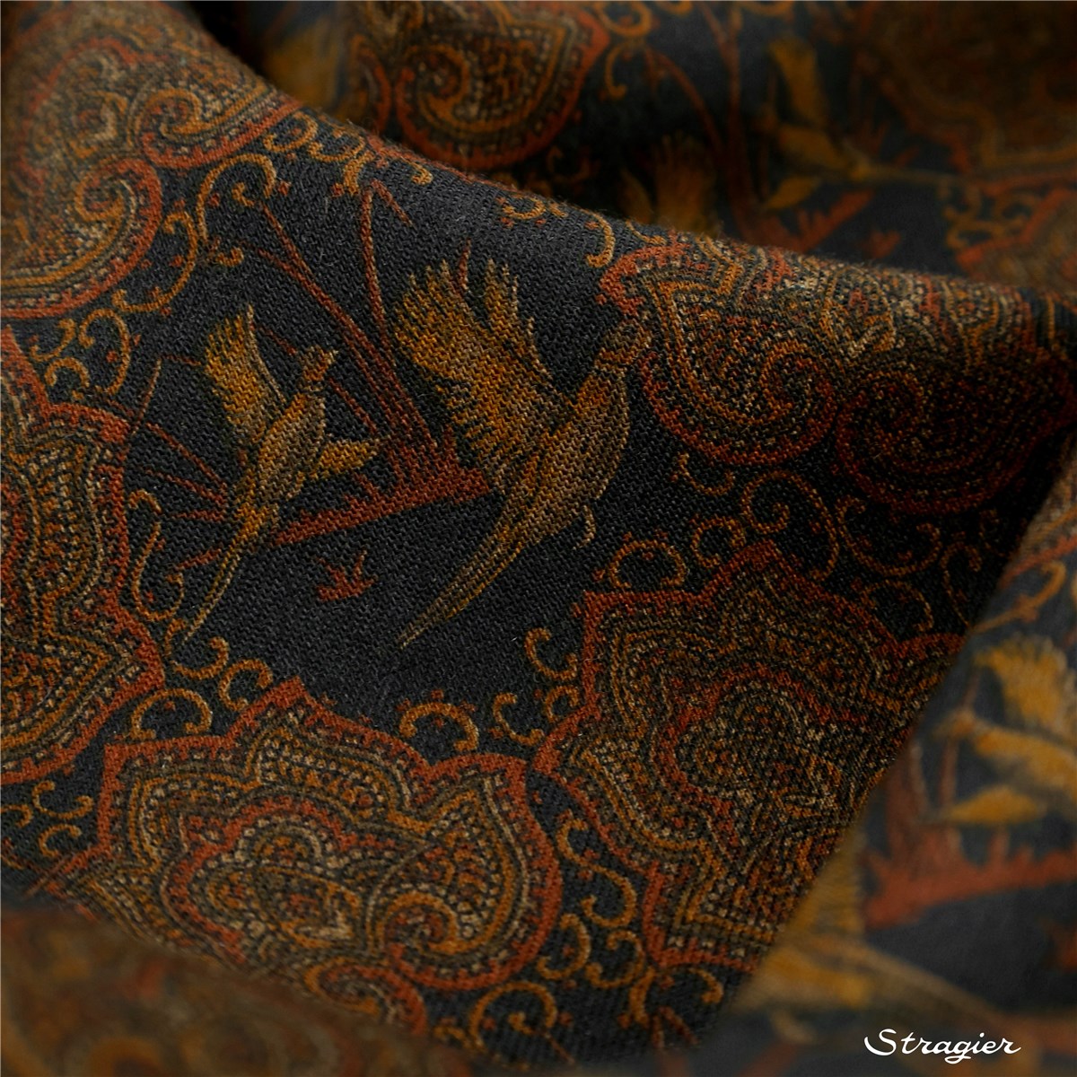 Etamine de Laine - Baciano - Noisette-Anthracite 