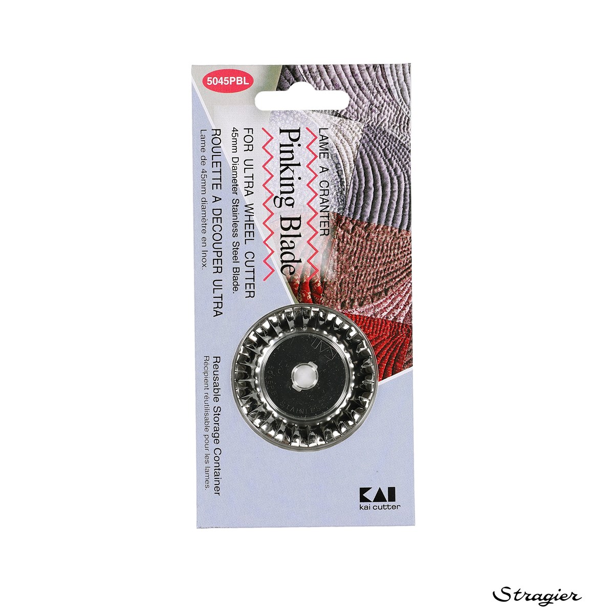 Lame Cutter rotatif Pro - Crantée - - 45 mm