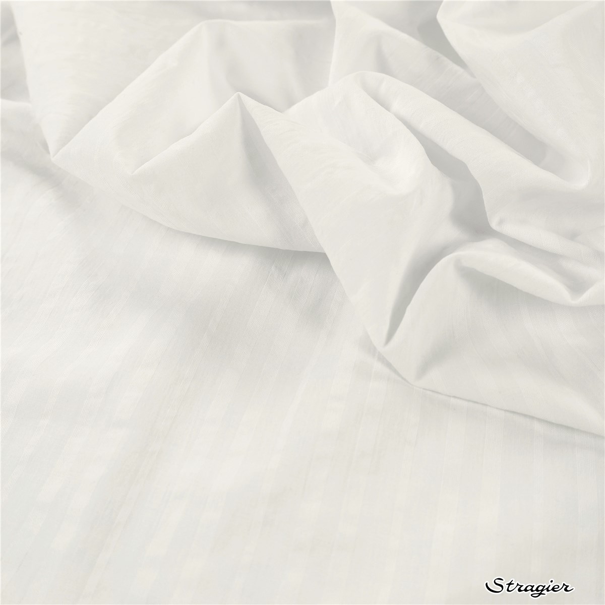 Pure Cotton Seersucker - uni - Ivoire