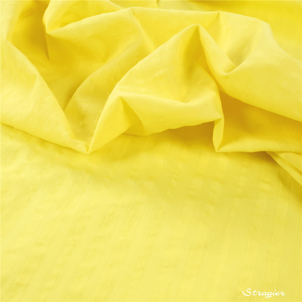 Pure Cotton Seersucker - uni - Jaune Citron