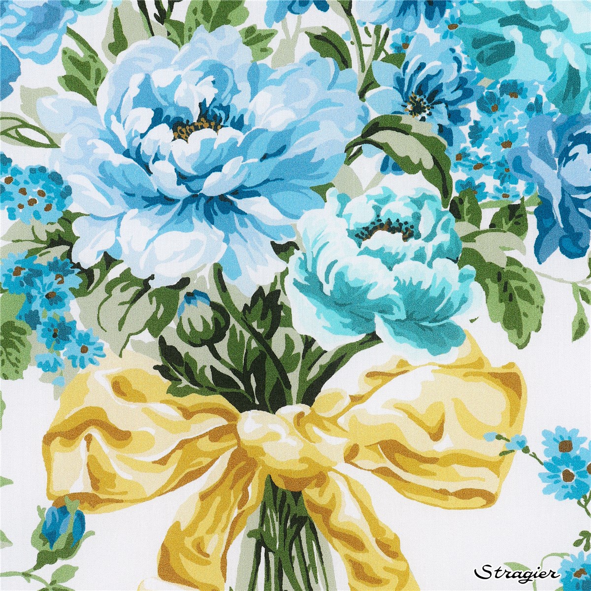 Liberty Tana Lawn - Bow Bouquet - Ultramarine