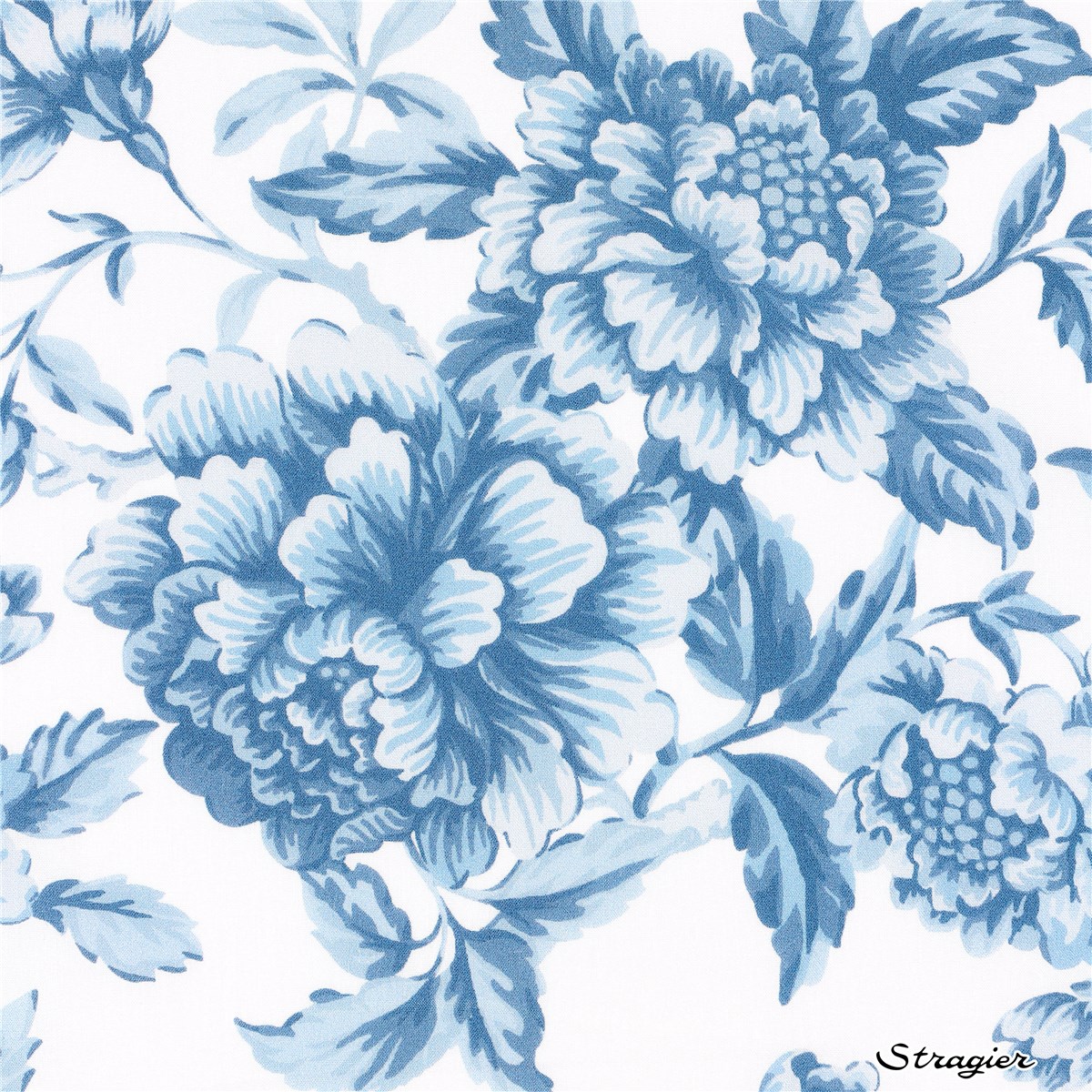 Liberty Tana Lawn - Regency Trail - Denim Blue