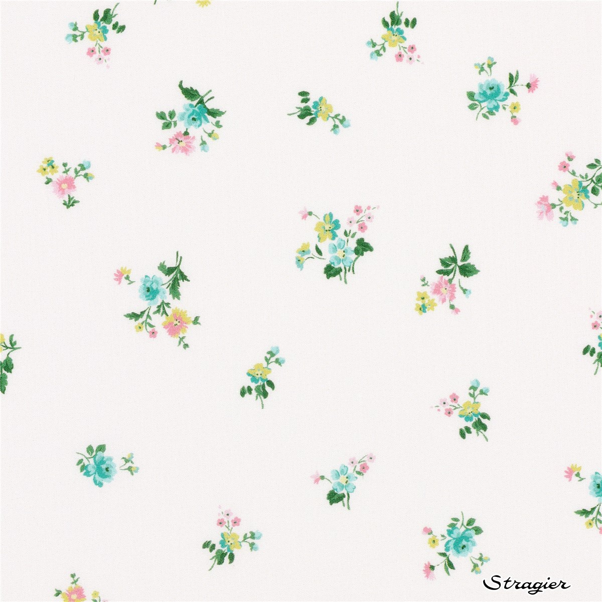 Liberty Tana Lawn - Posy Corsage - Sweet Blue