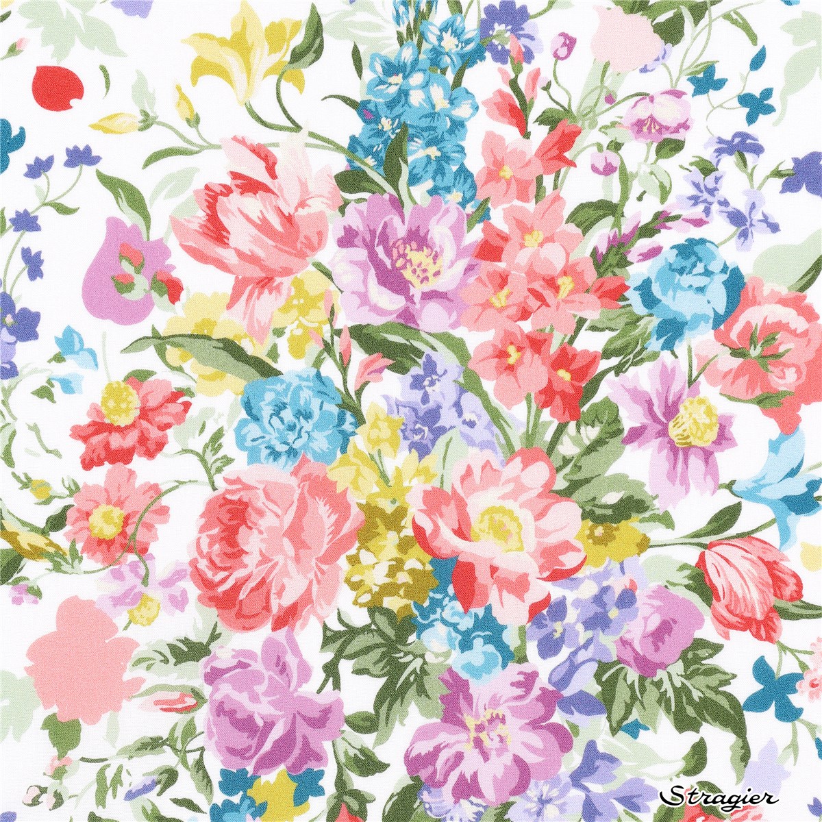 Liberty Tana Lawn - Bouquet Parade - Aurore