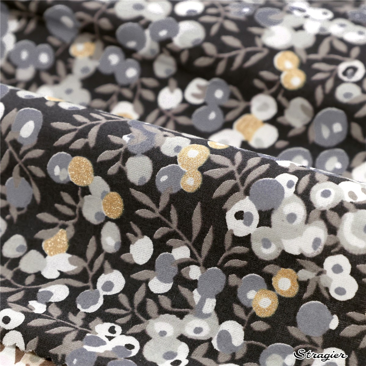 Liberty Tana Lawn - 9009 Wiltshire - Minerai Or scintillant
