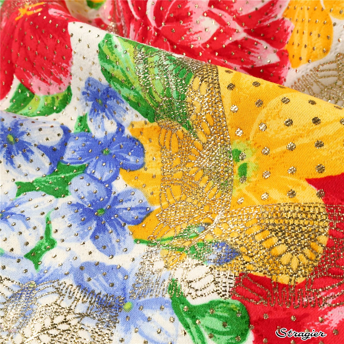 Piqué Haute Couture - Victoria - Ivoire multicolore