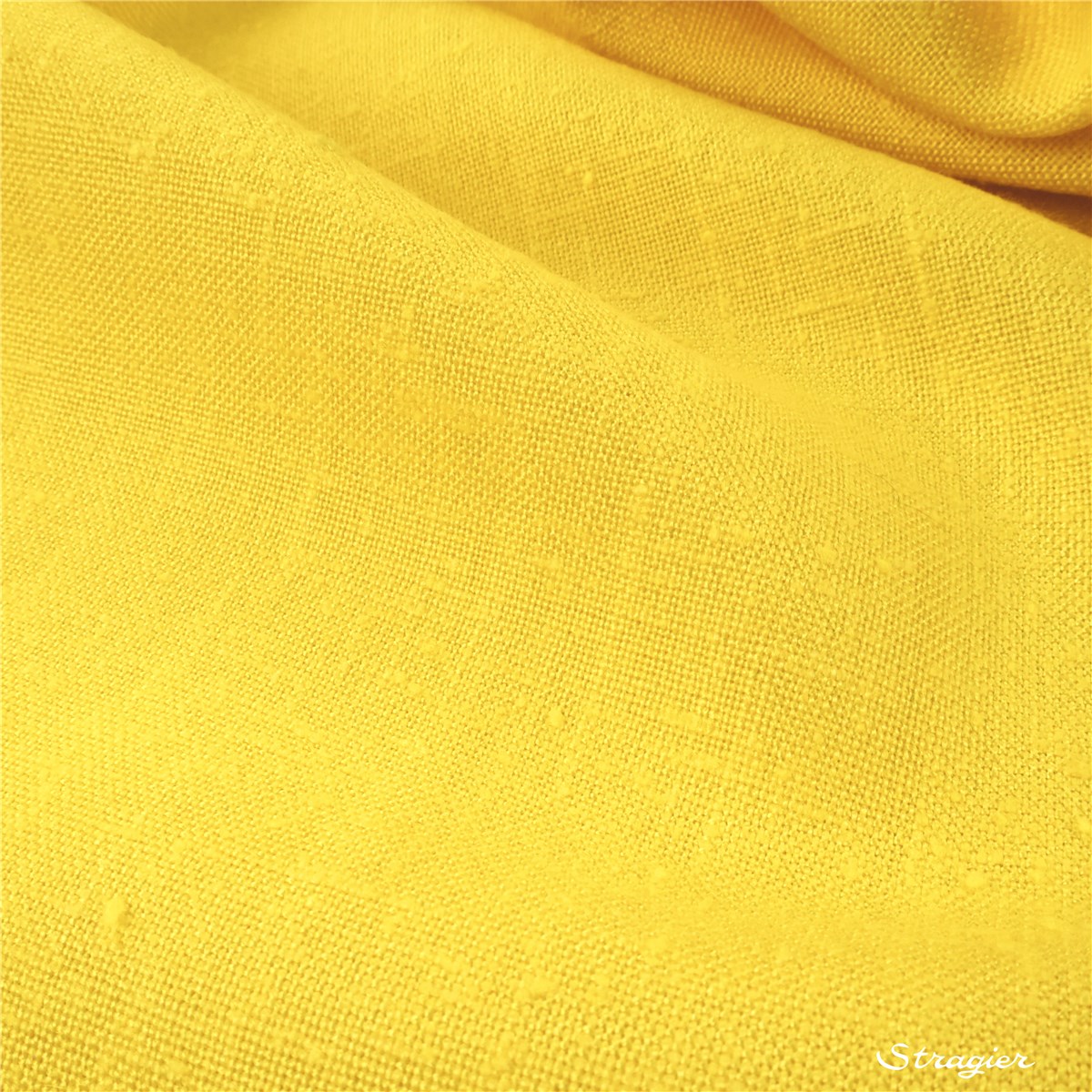 Toile Infroissable - Uni - Jaune Citron
