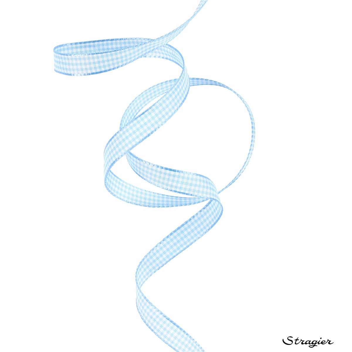 Tape - mini Vichy - Bleu Ciel - 10 mm