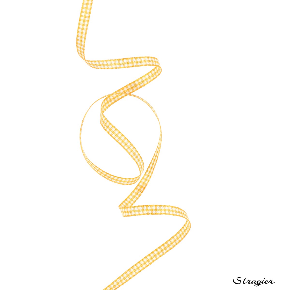 Tape - mini Vichy - Jaune - 5 mm