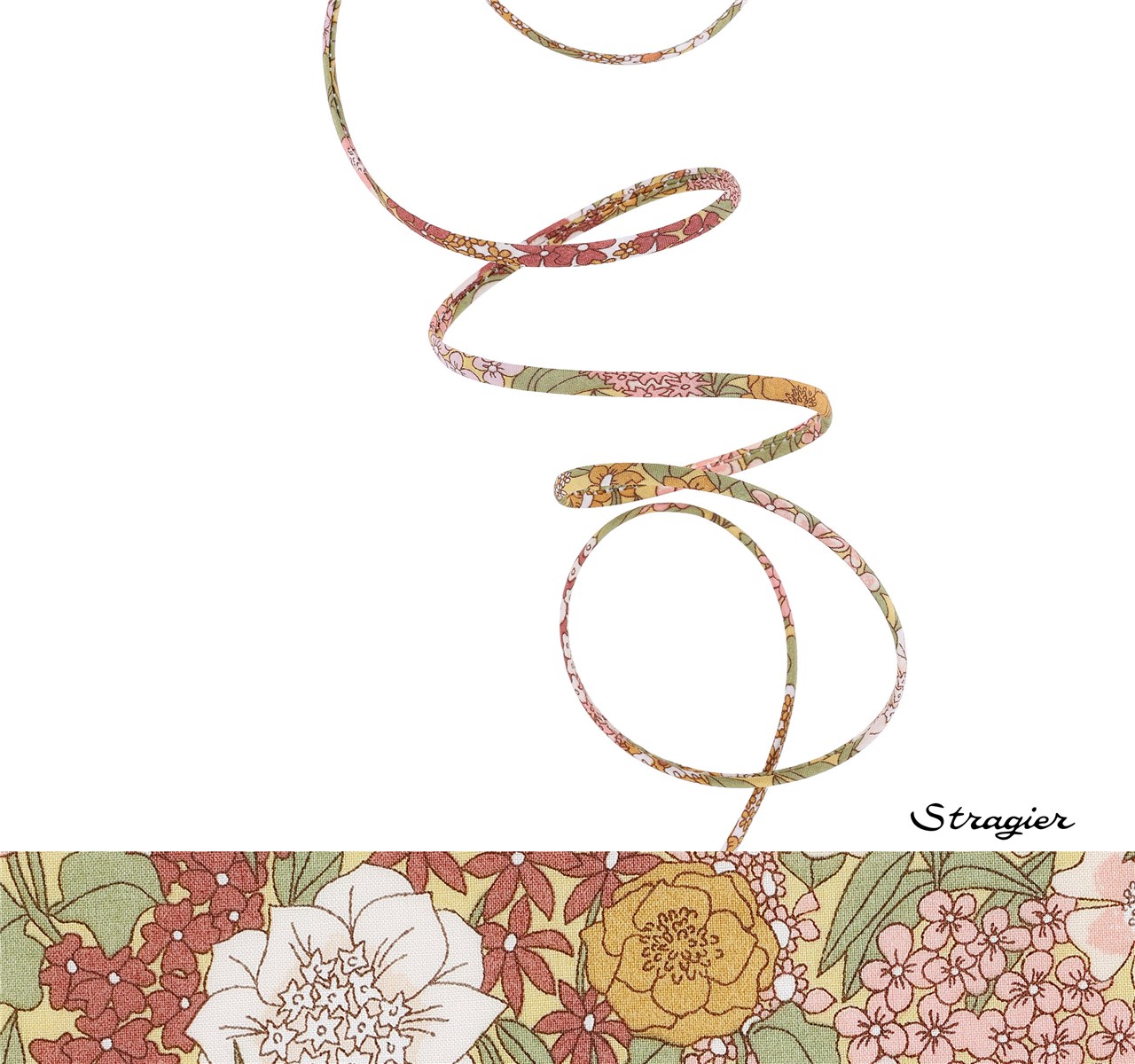 Cordon Liberty - Ciara - Sahara - 4 mm