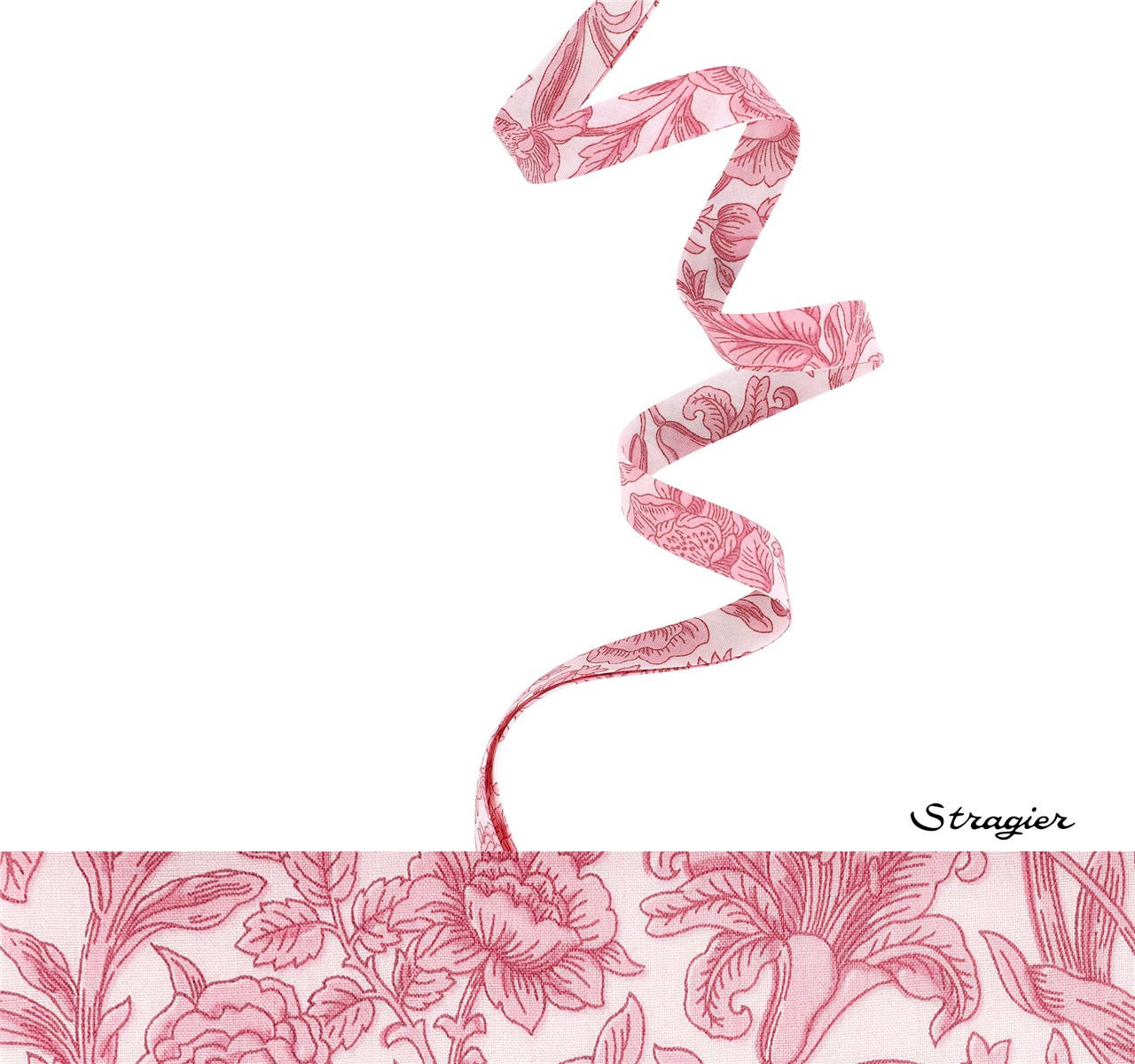 Liberty Bias Binding - Sambourne - Rose Buvard - 10 mm