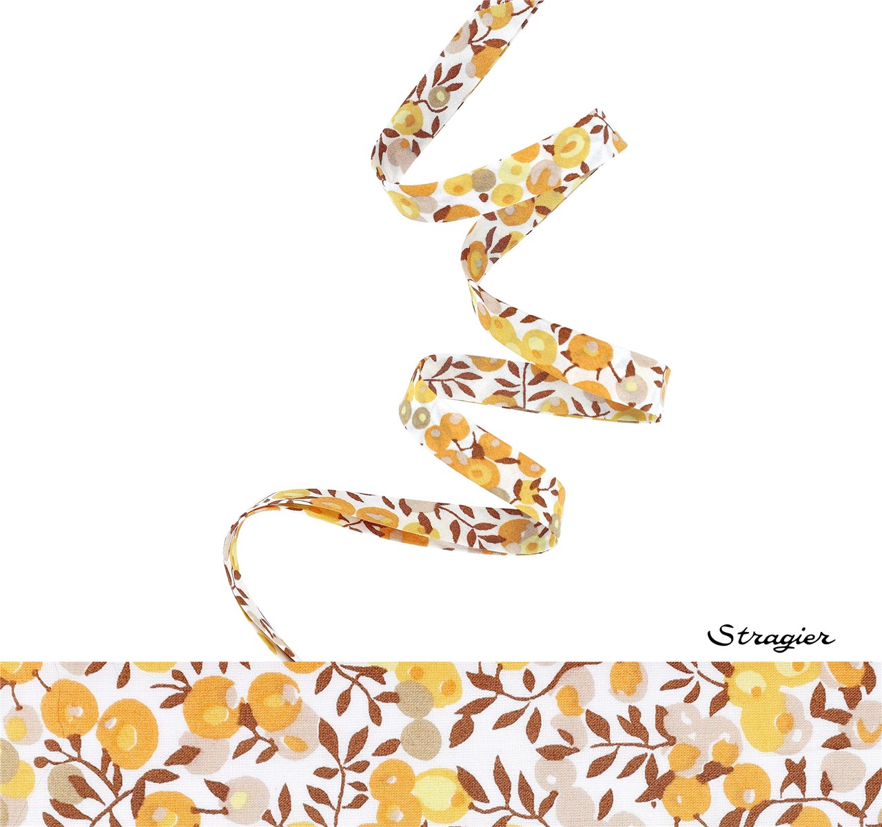 Liberty Bias Binding - 9009 Wiltshire - Tournesol - 10 mm