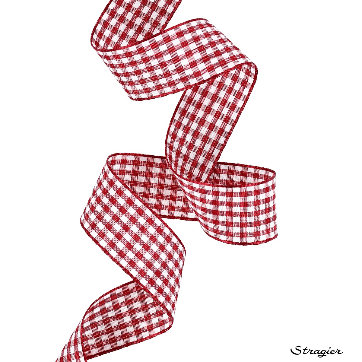 Tape - Vichy - Bordeaux - 25 mm