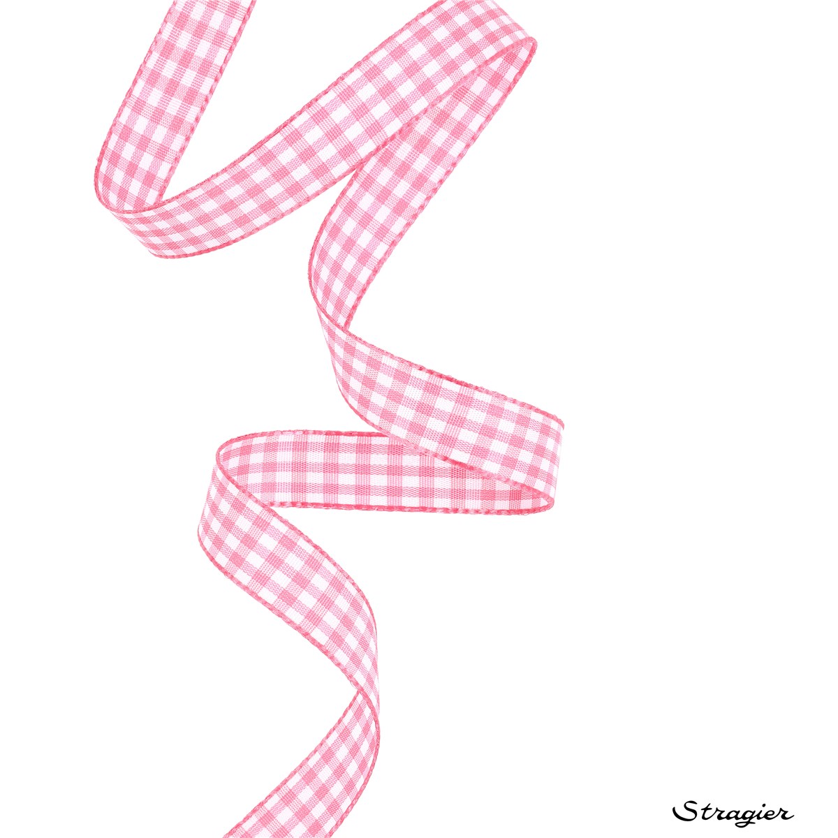 Tape - Vichy - Rose - 15 mm