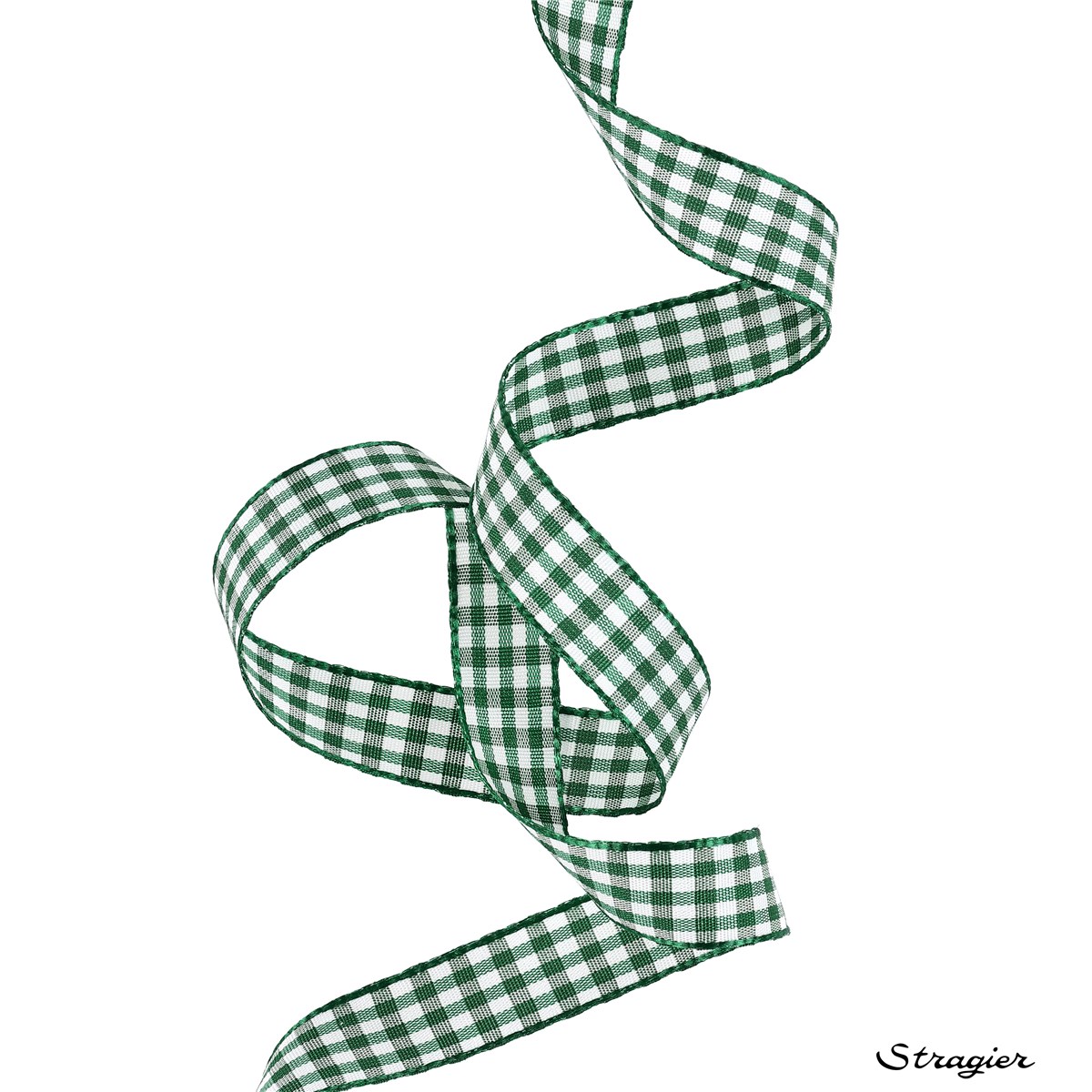 Tape - Vichy - Vert Bouteille - 15 mm