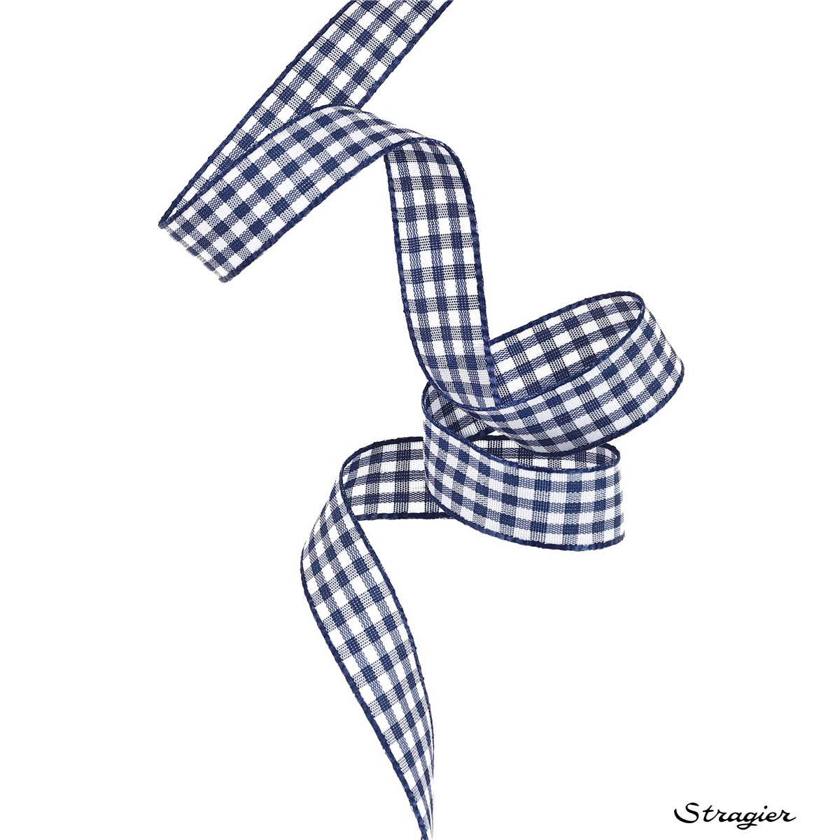 Tape - Vichy - Bleu Marine - 15 mm