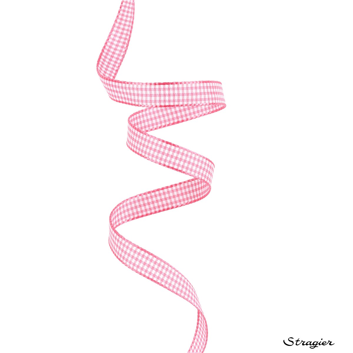 Tape - mini Vichy - Rose - 10 mm