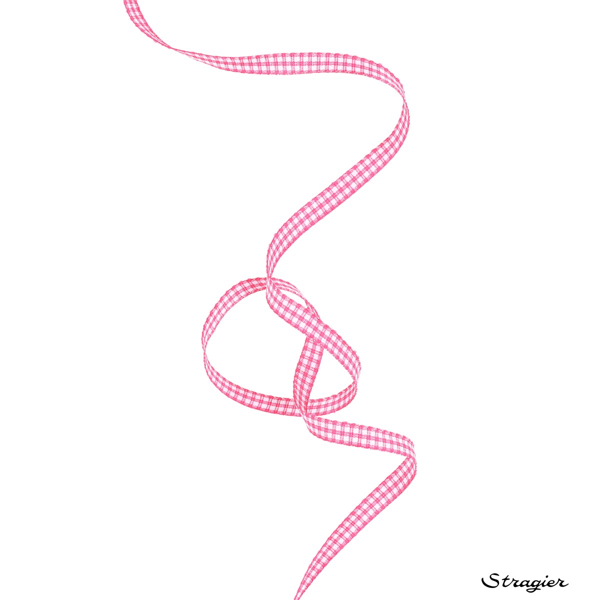 Ruban - mini Vichy - Fuchsia - 5 mm