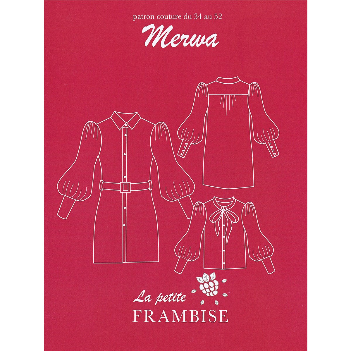 Patron La Petite Frambise - Robe-Chemise Merwa -  - EU 34-52 