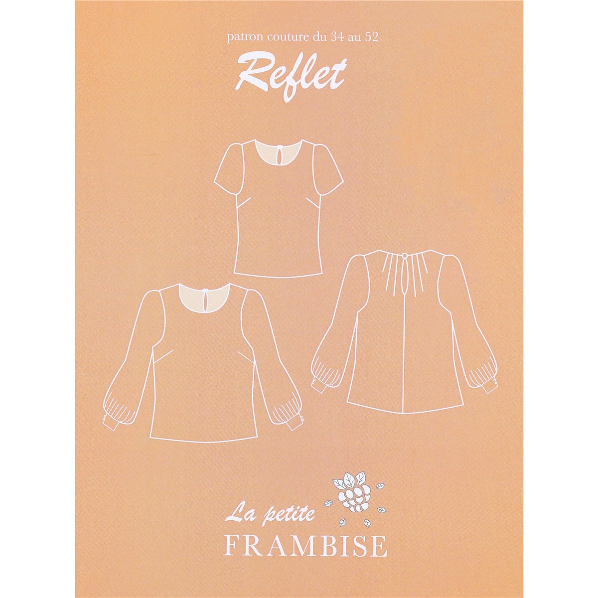 Patron La Petite Frambise - Blouse Reflet -  - EU 34-52 