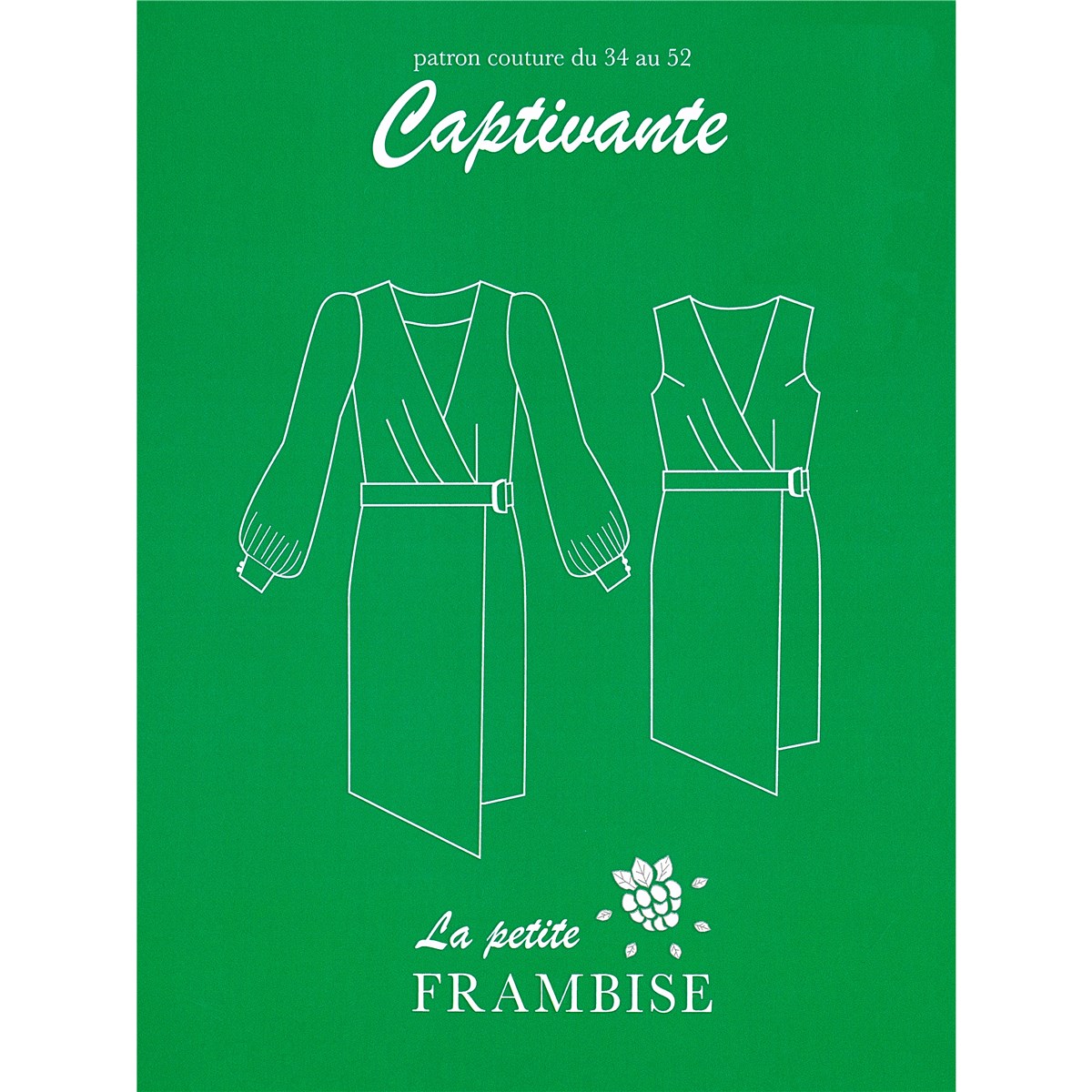 Patron La Petite Frambise - Robe Captivante -  - EU 34-52 